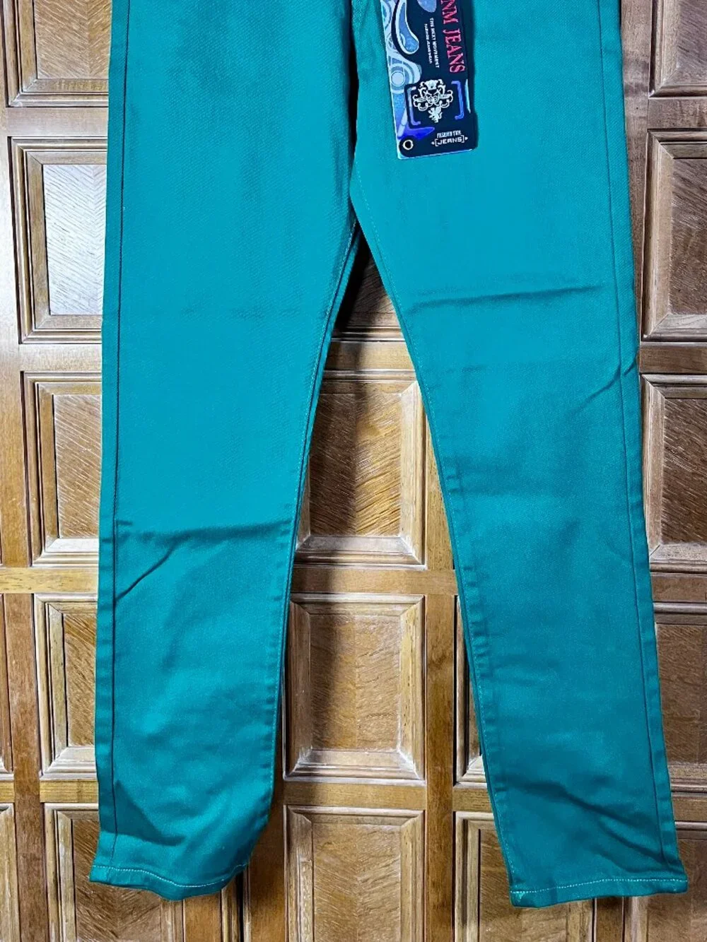 TNM Jeans The Next Movement Men’s 30x29 TNM1991 Green Skinny Stretch NWT